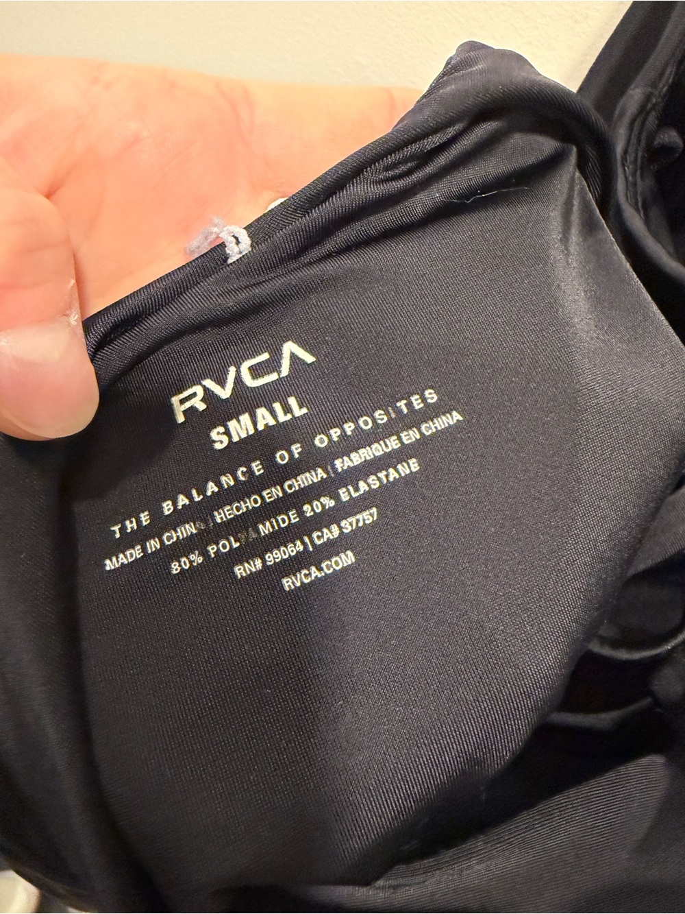 RVCA Black One Piece Swimsuit - Picture 6 of 6